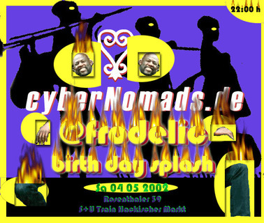2002 birthday bash poster