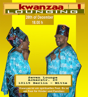 poster for our kwaanza lounging event