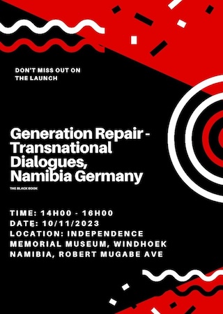 The Black Book - Visiting Namibia - Poster