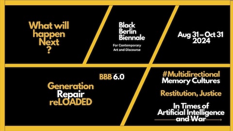 Black Berlin Biennale - Poster