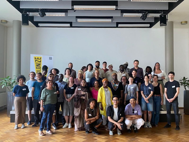 Group photo at Dekolonisierung trotz alledem